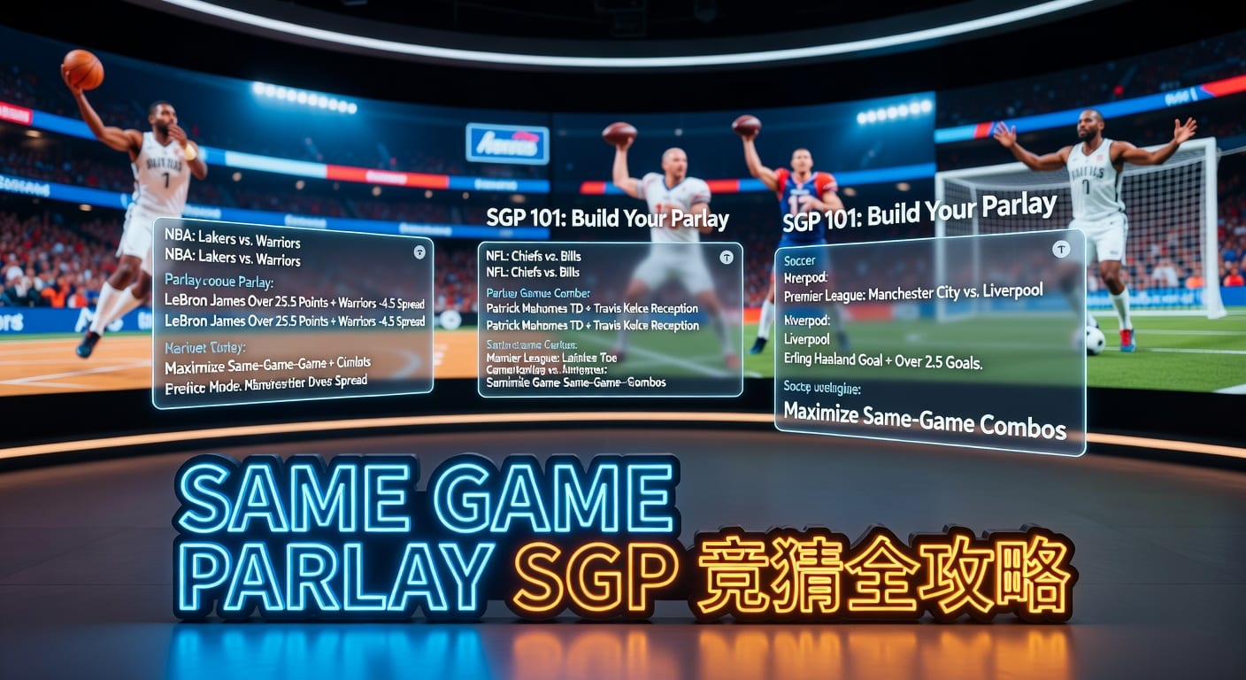 超级过关 same game parlay SGP：玩法、风险与投注技巧