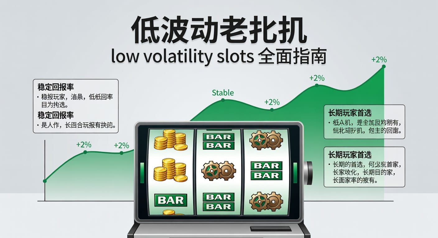 低波动老虎机 low volatility slots 稳健玩法解析