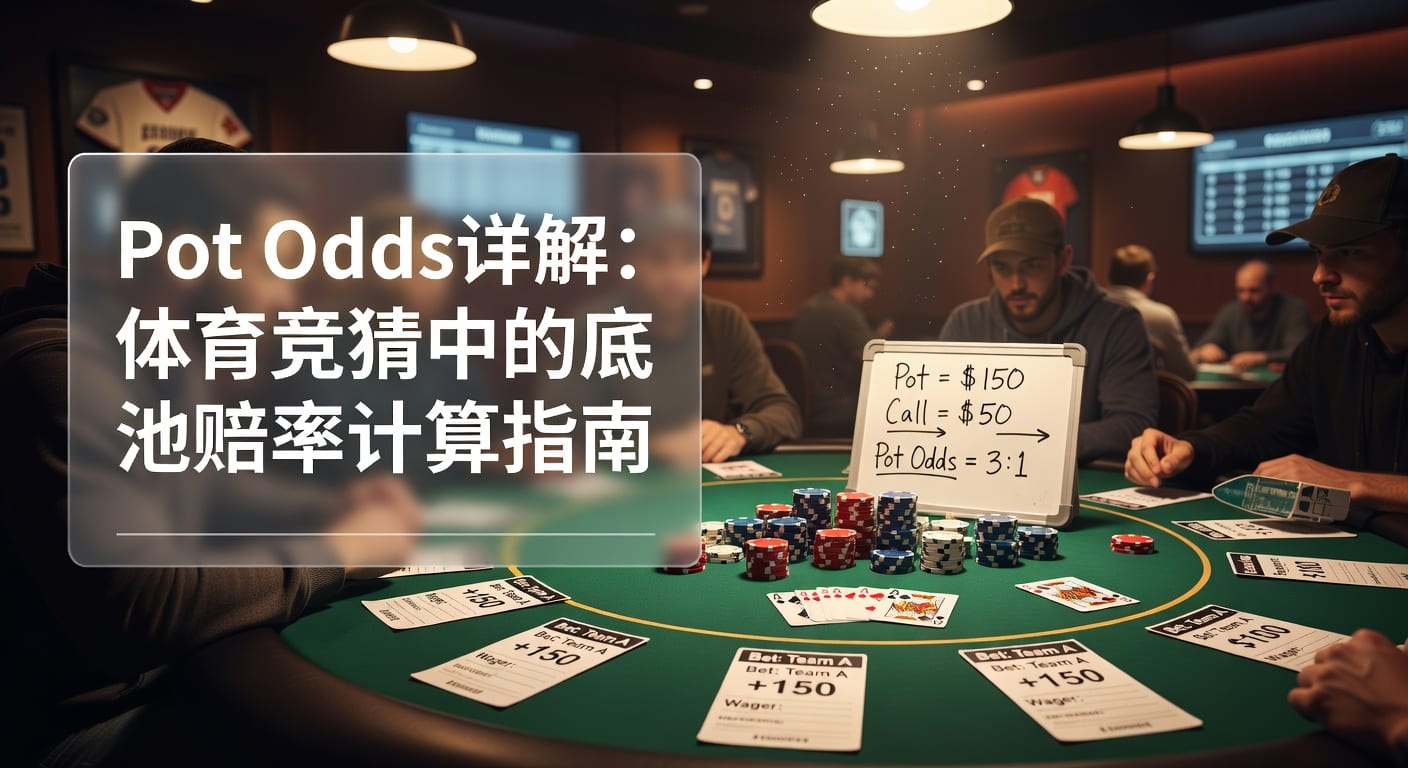 底池赔率 pot odds：计算方法与实战应用
