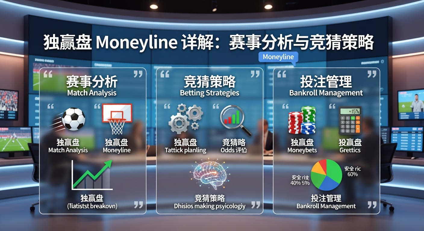 独赢盘 moneyline：赔率体育官网实战解读