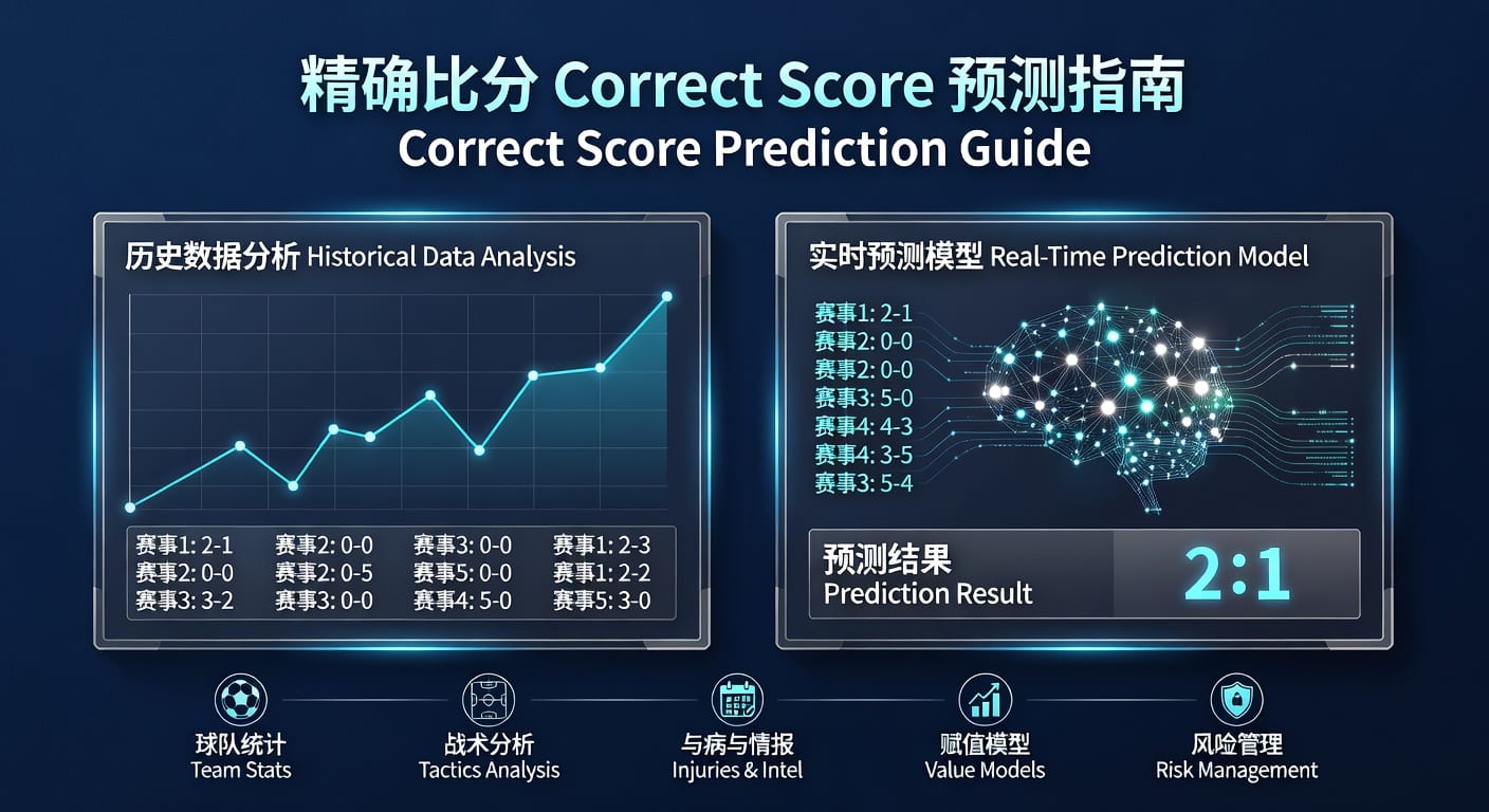 精确比分 correct score 赛前判断实战思路