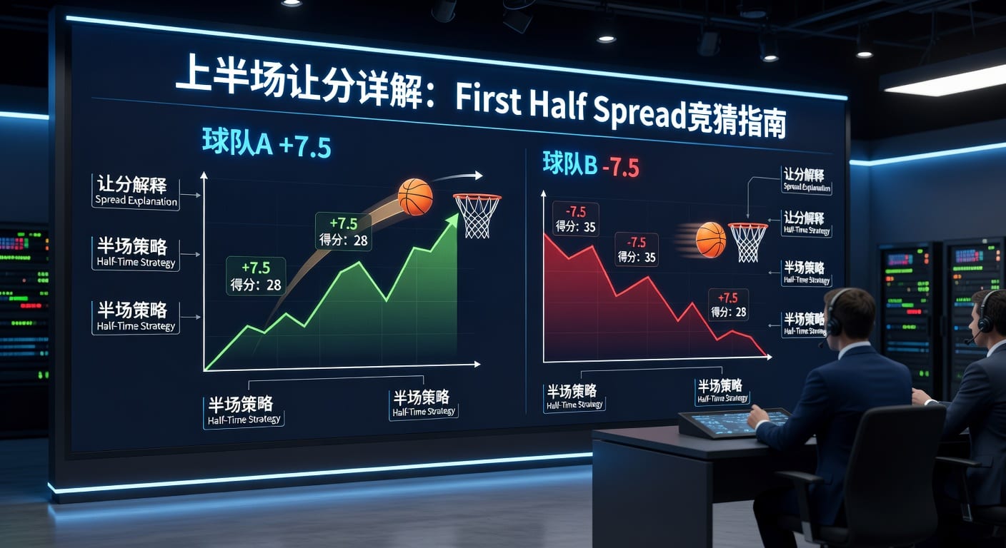 上半场让分 first half spread｜雷速体育官网实战解读